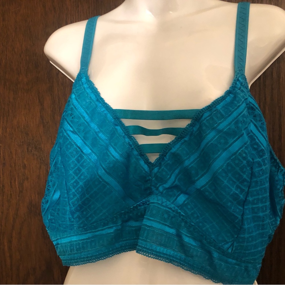 Torrid Blue Strappy Stretch Bralette 4